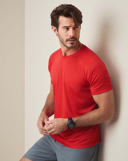 Tee-shirt col rond pour hommes