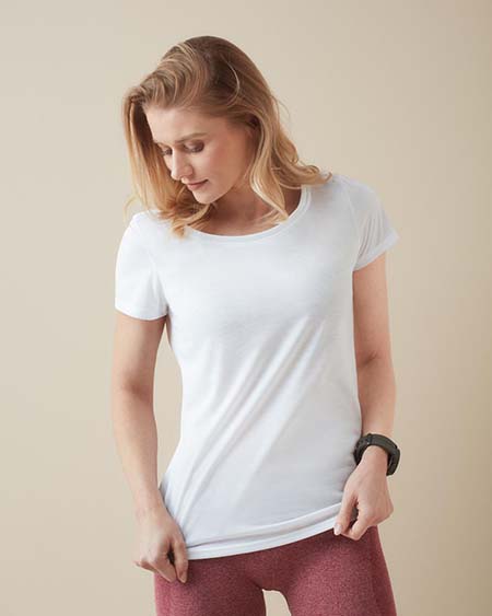 Crew neck T-shirt for women