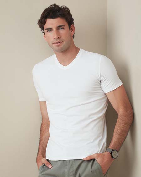 Stedman Stretch-T V-neck